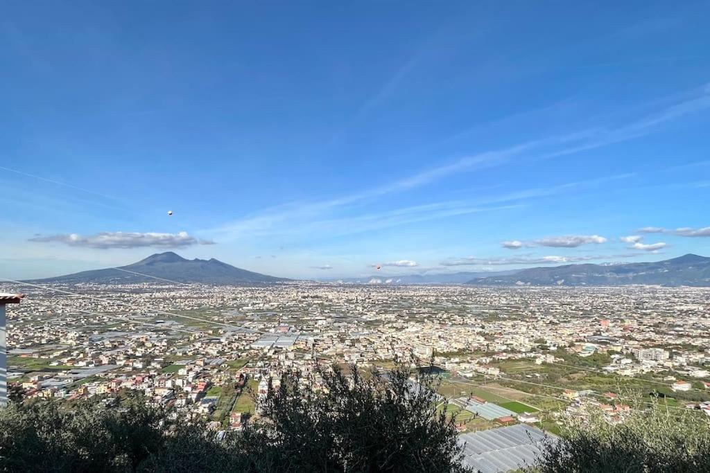 הוילה Lettere Casale Di Lusso Panoramico מראה חיצוני תמונה
